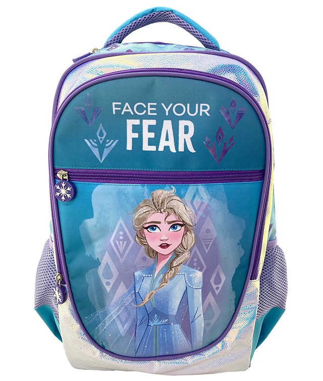 Ghiozdan scolari, print Frozen, violet - imagine 4